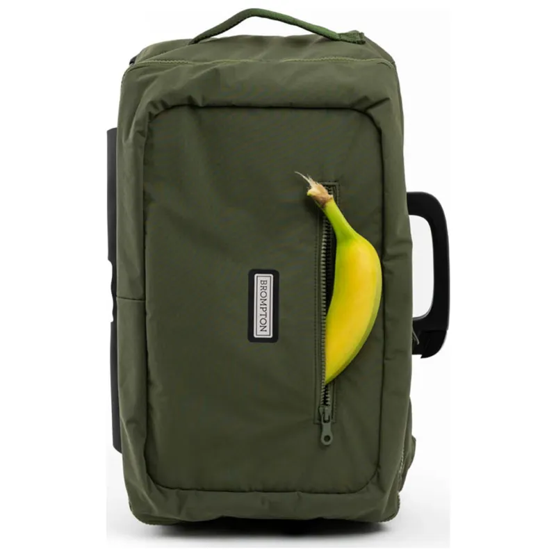 Brompton Electric Backpack Medium in Olive Green-8