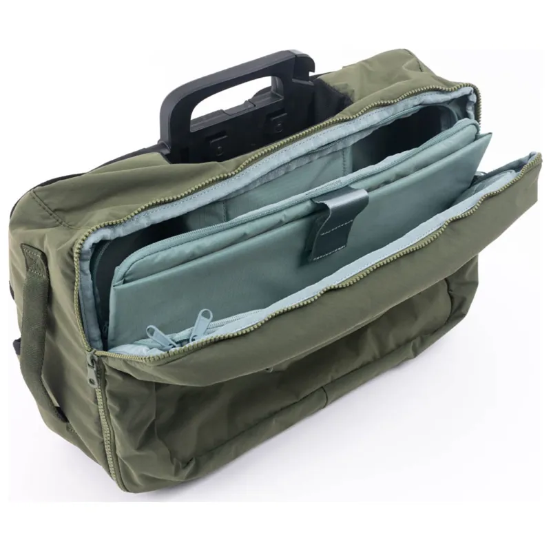 Brompton Electric Backpack Medium in Olive Green-9