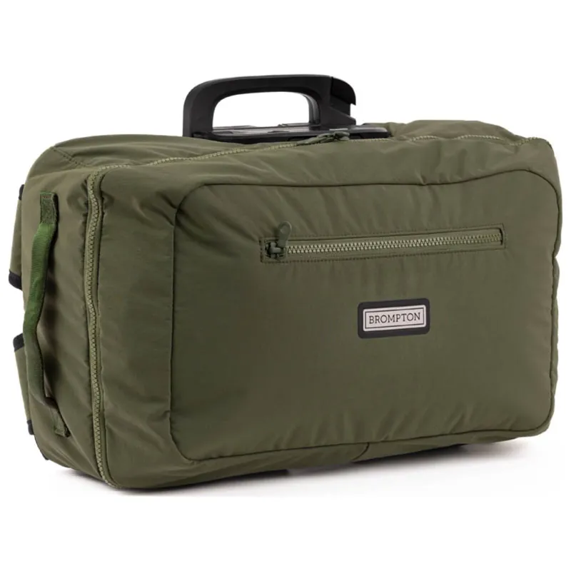 Brompton Electric Backpack Medium in Olive Green-10