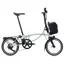 Brompton Electric P-Line 4-speed with SuperRoll+ Lunar Ice Metallic