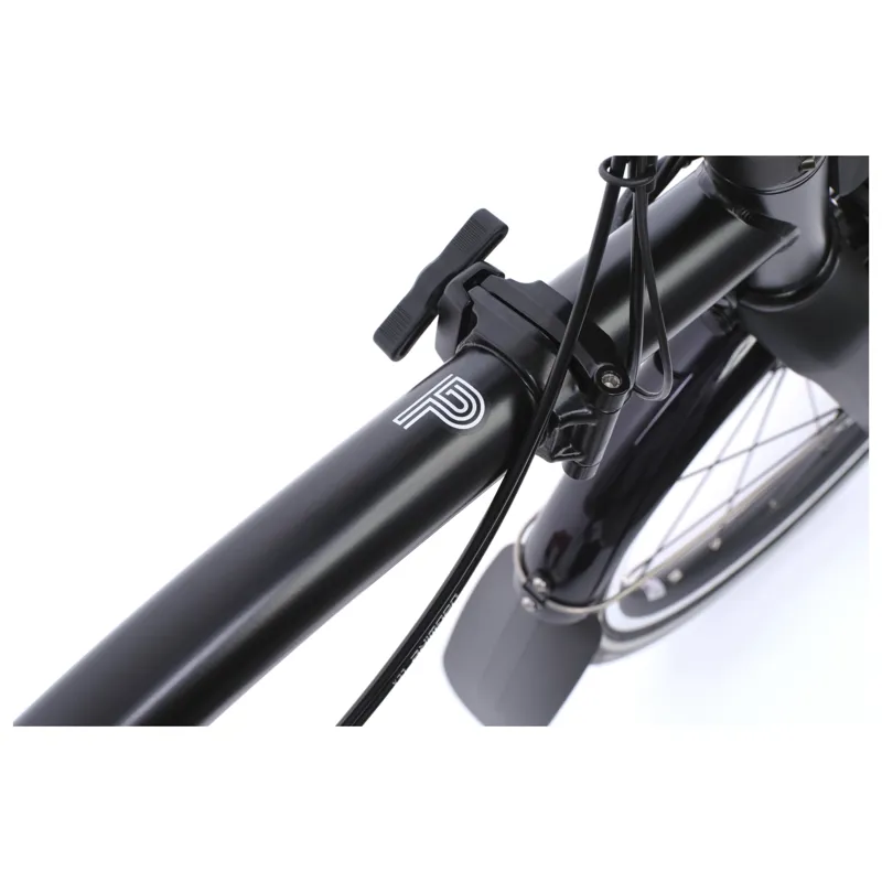 Brompton Electric P-Line 4-speed with SuperRoll+ in Matt Black-5