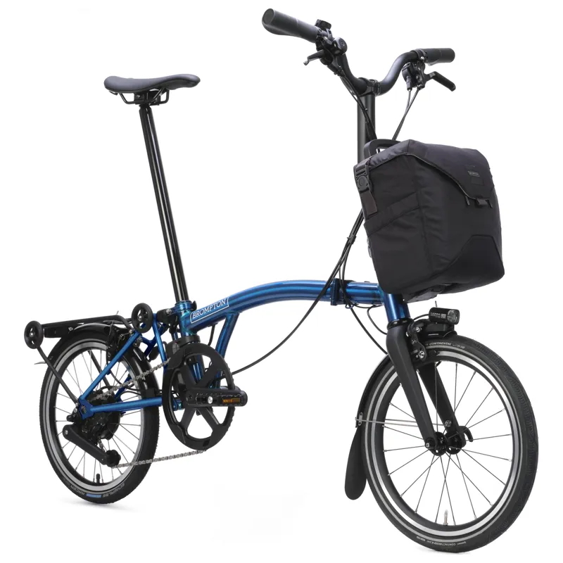 Brompton Electric P-Line 4-speed with SuperRoll+ in Pacific Lacquer-3