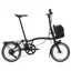 Brompton Electric P-Line 4-speed with SuperRoll+ in Plum Red