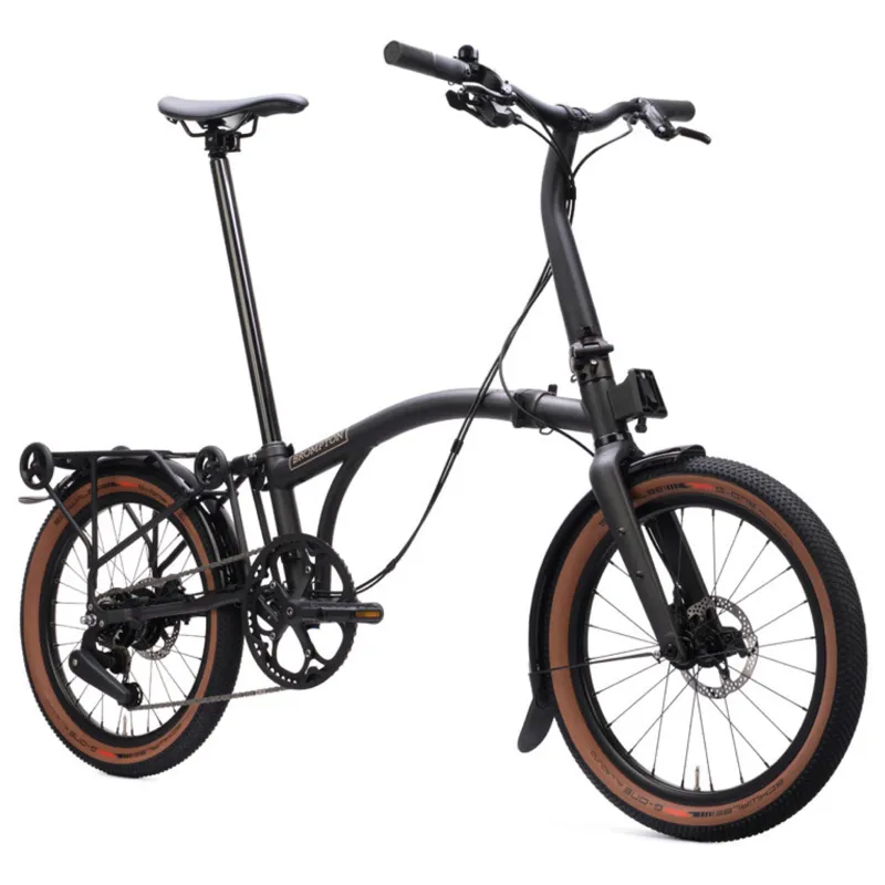 Brompton G-Line with Roller Frame 8 Speed in Space Black-1