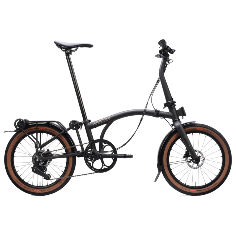 Brompton G-Line with Roller Frame 8 Speed in Space Black