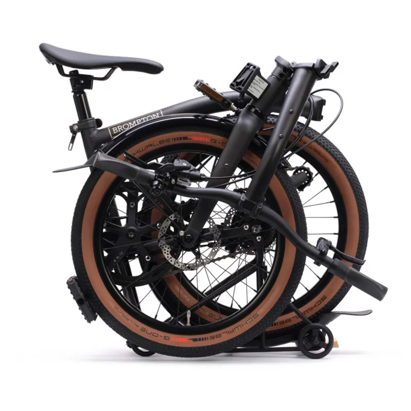 Brompton G-Line with Roller Frame 8 Speed in Space Black-3