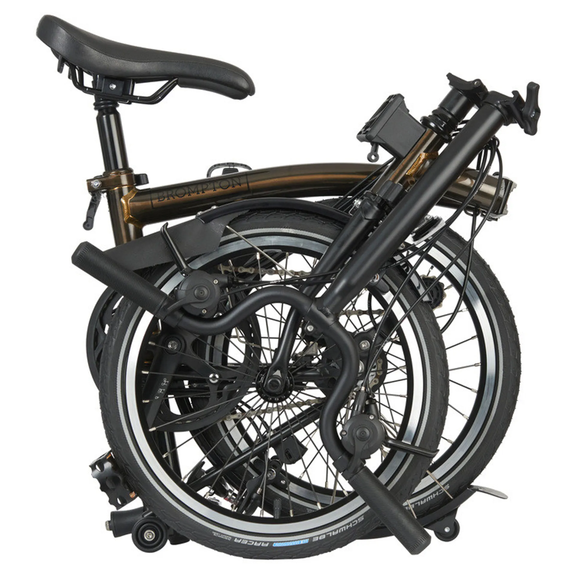 Brompton C Line Label Brompton C-Line Explore 6 Speed H6L with High Bar in Black Lacquer
