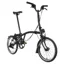 Brompton C-Line Explore 6 Speed M6L with Mid Bar in Black