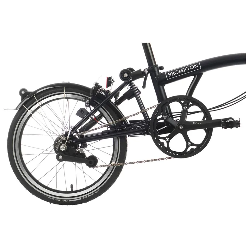 Brompton C-Line Explore 6 Speed M6L with Mid Bar in Black-3
