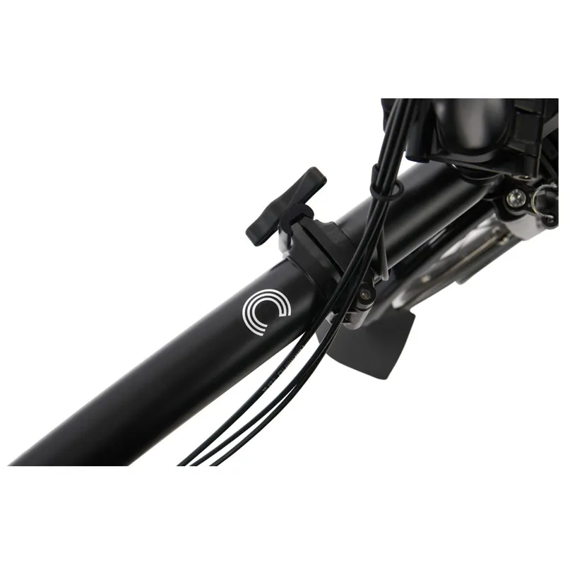 Brompton C-Line Explore 6 Speed M6L with Mid Bar in Black-5