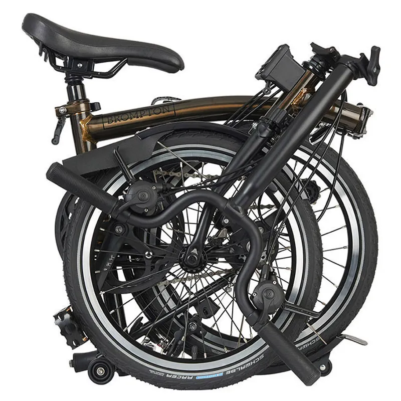 Brompton C-Line Explore 6 Speed M6L with Mid Bar in Black Lacquer-3