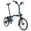 Brompton C-Line Explore 6 Speed M6L with Mid Bar in Ocean Blue