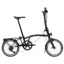 Brompton P-Line 4-speed folding bike with SuperRoll+ in Matt Black