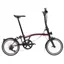 Brompton P-Line 4-speed folding bike in Plum Red