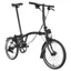 Brompton C-Line Explore Low Bar 6 Speed S6L in Matt Black