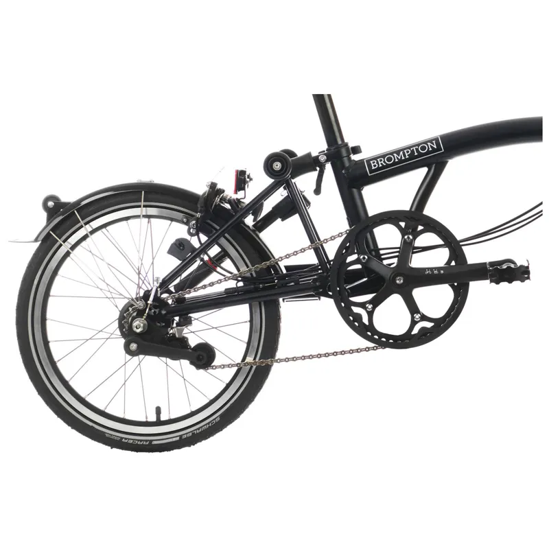 Brompton C-Line Explore Low Bar 6 Speed S6L in Matt Black-5