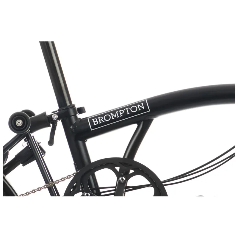 Brompton C-Line Explore Low Bar 6 Speed S6L in Matt Black-6