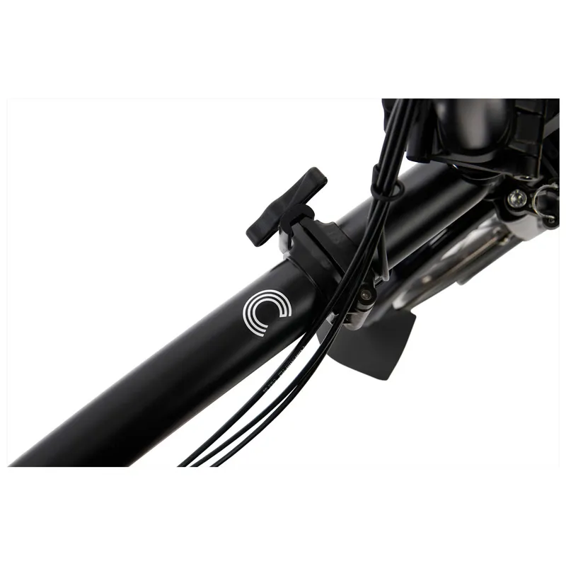 Brompton C-Line Explore Low Bar 6 Speed S6L in Matt Black-7