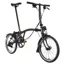 Brompton C-Line Explore Low Bar 6 Speed S6L in Black Lacquer