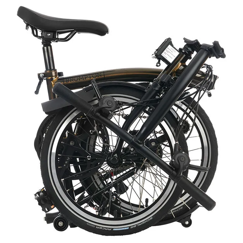 Brompton C-Line Explore Low Bar 6 Speed S6L in Black Lacquer-2