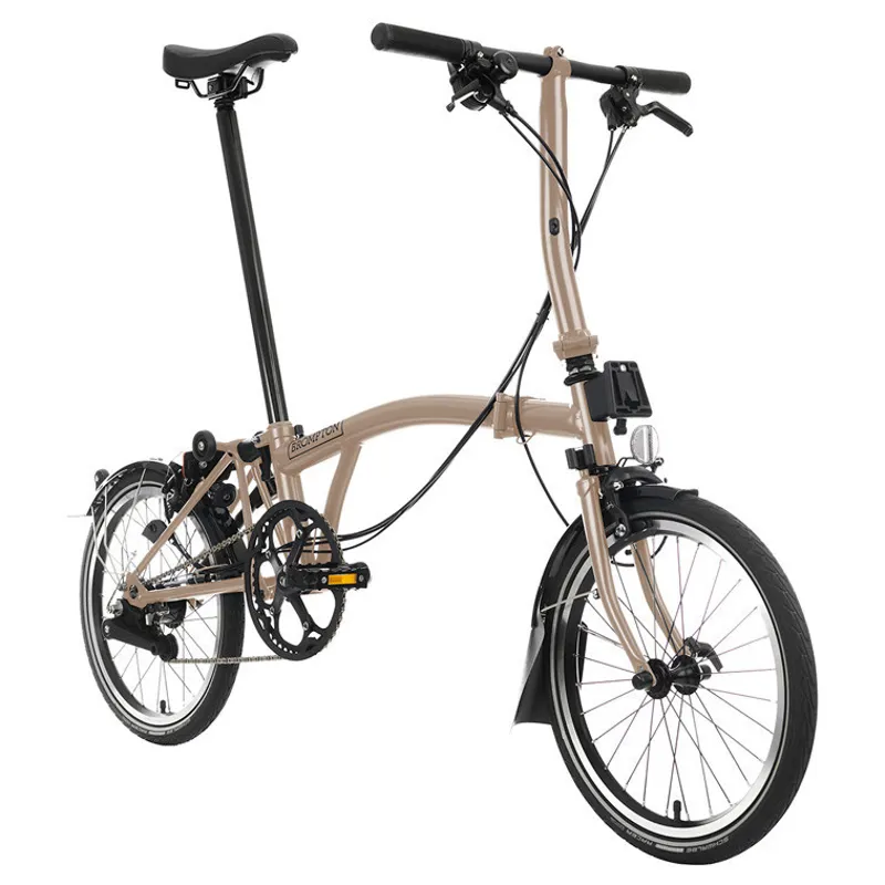 Brompton C-Line Explore Low Bar 6 Speed S6L in Dune Sand
