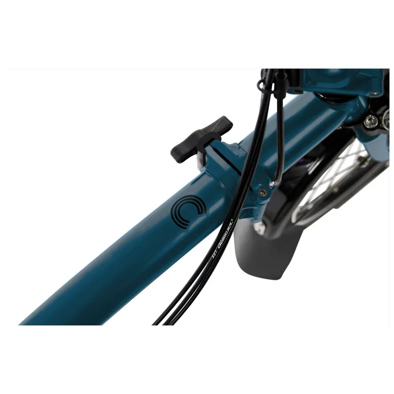 Brompton C-Line Explore Low Bar 6 Speed S6L in Ocean Blue-3