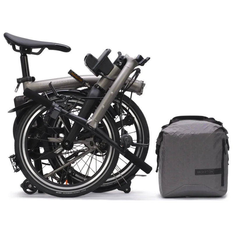 Brompton Electric T Line 4-speed Electric Folding Bike with SuperRoll+-6