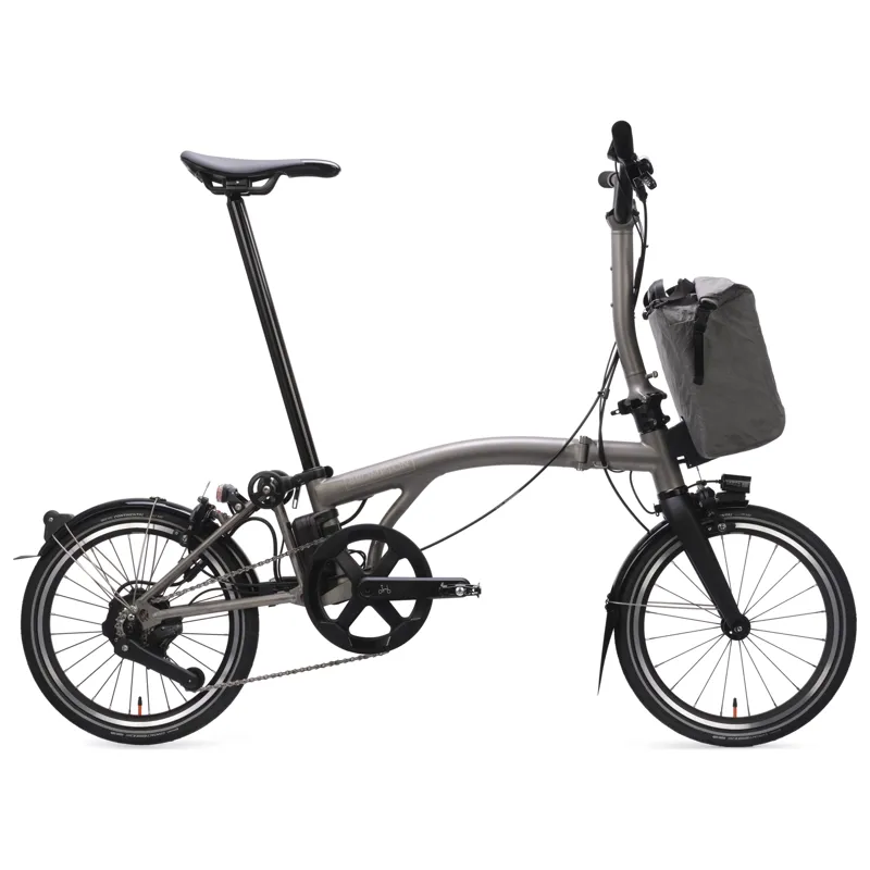 Brompton Electric T Line 4-speed Electric Folding Bike with SuperRoll+