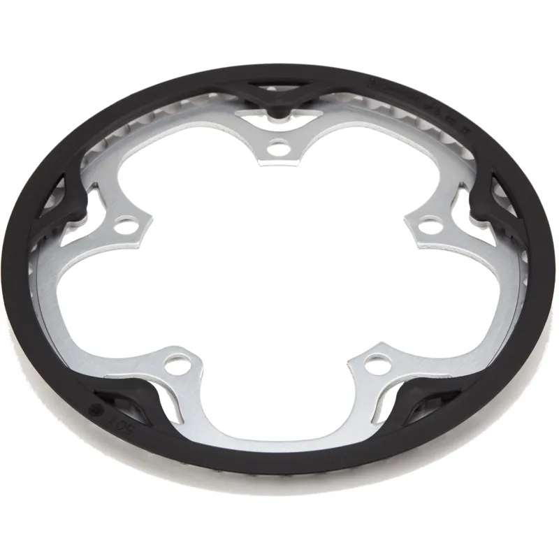 Brompton Chain Ring + Guard Spider 50T Silver