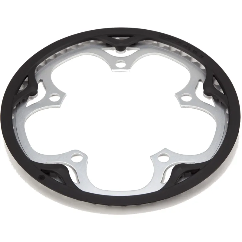 Brompton Chain Ring + Guard Spider 54T Silver