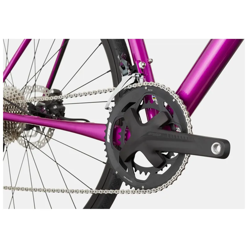 Purple cannondale road bike hot sale
