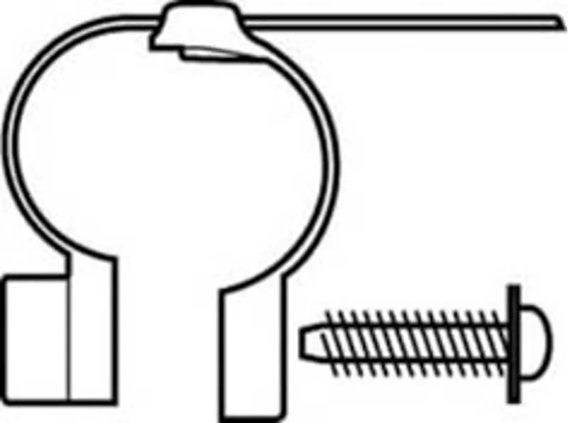 Cateye Universal Zip Band 18-40mm Rear Bracket-1