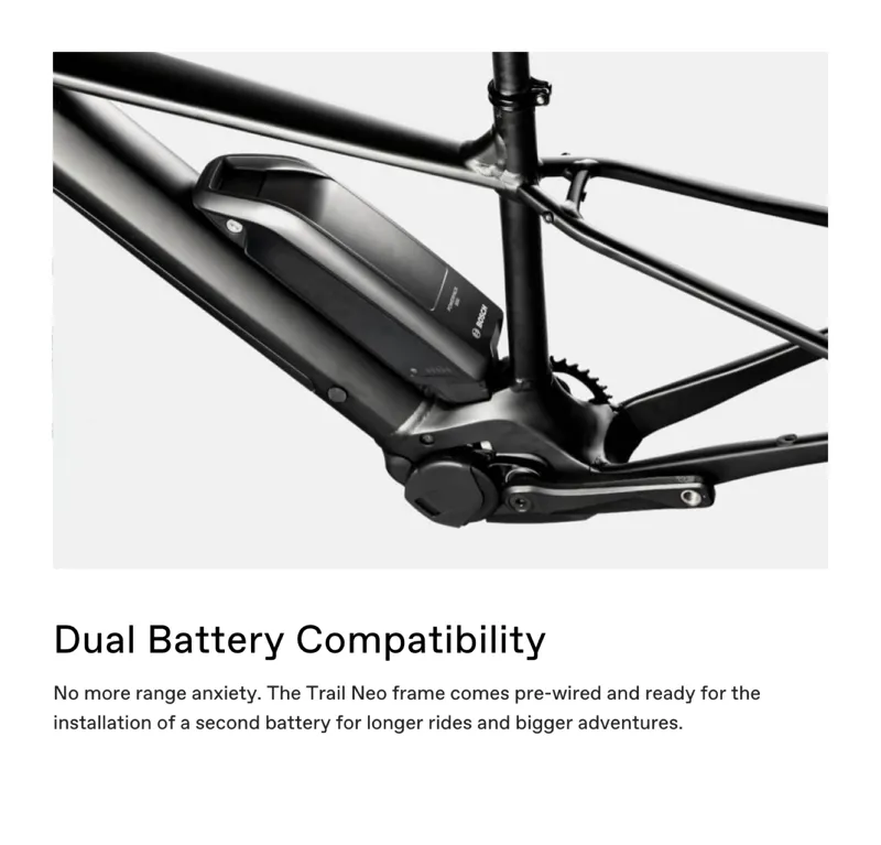 Cannondale dual on sale battery