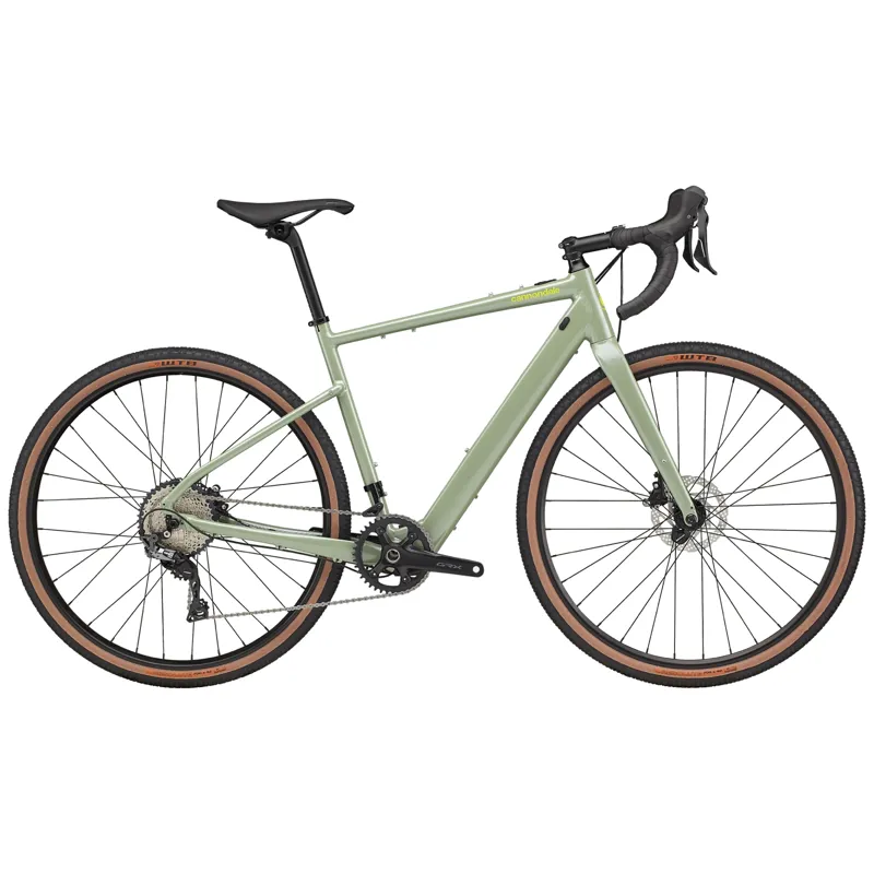 Cannondale Topstone Neo SL 1 Electric Gravel Bike in Green