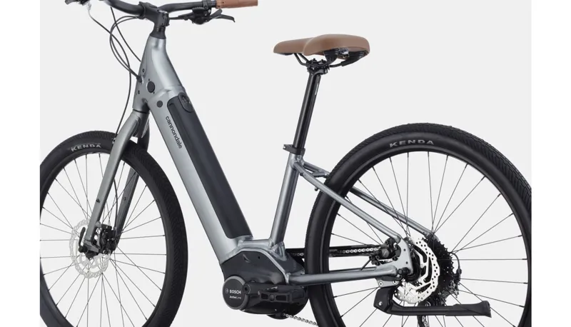 2021 Cannondale Adventure Neo 4 Electric Bike in Grey-5
