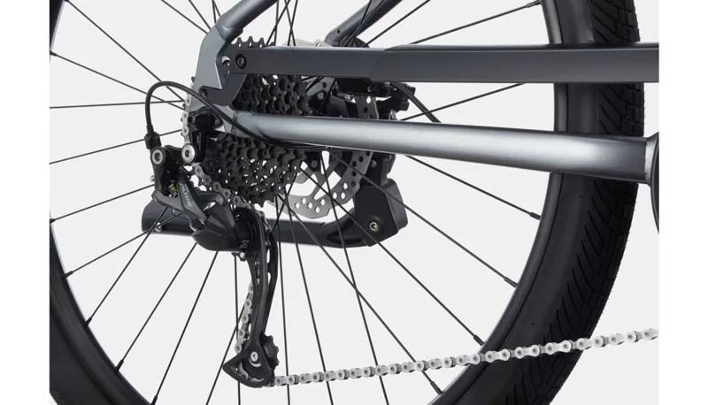 2021 Cannondale Adventure Neo 4 Electric Bike in Grey-3