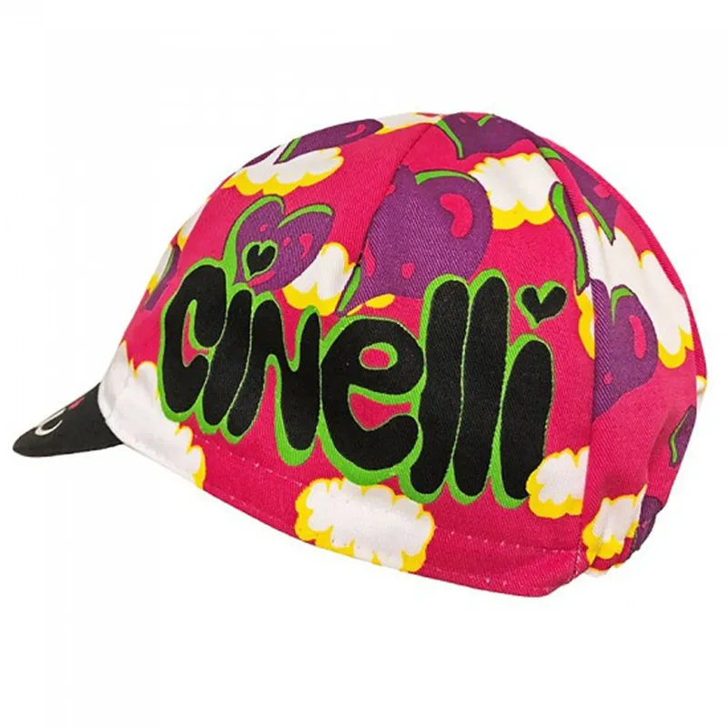 Cinelli Ana Benaroya Heart Cycling Cap in Pink-2