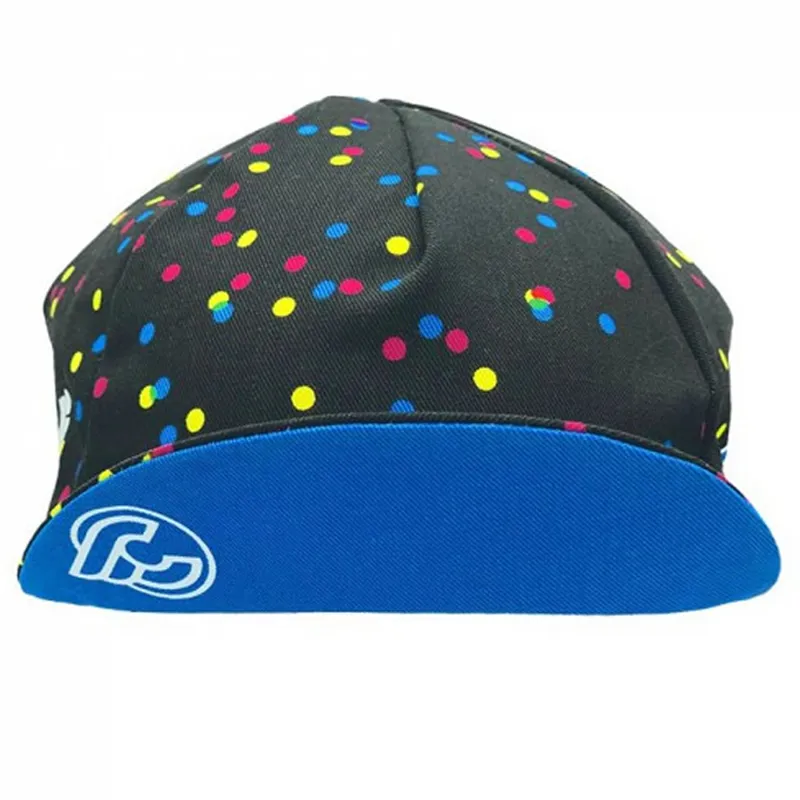 Cinelli Caleido Spots Cycling Cap in Black-1