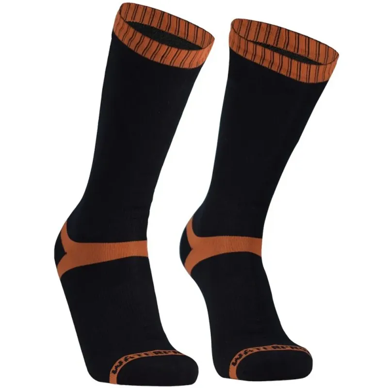 Dexshell Hytherm Pro Waterproof Socks Tangelo Stripe 