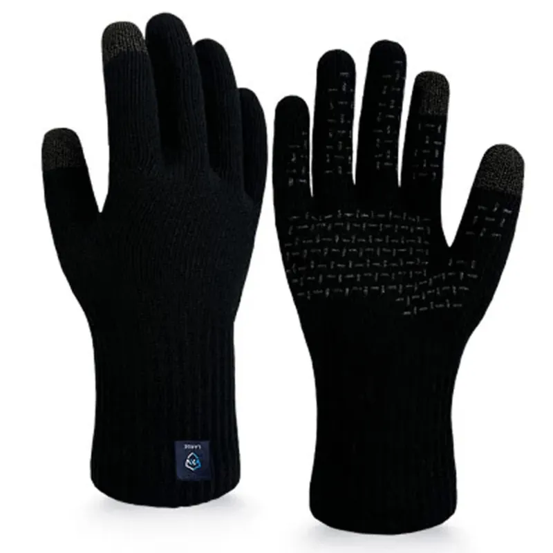 Dexshell ThermFit Gloves 3.0 with Merino wool inner in Black