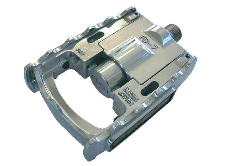 Mks Fd-7 Folding Pedal In Silver-1