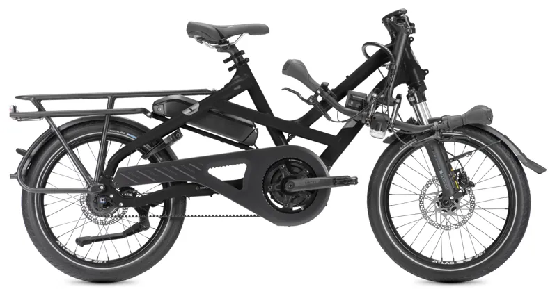Tern HSD P5i Bosch Performance Electric Cargo Bikes Gen2 in Satin Black-1