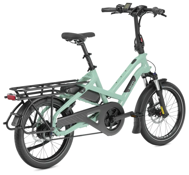 Tern HSD P5i Bosch Performance Electric Cargo Bikes Gen2 in Sea Breeze-1