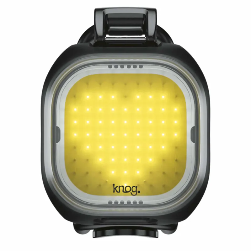 Knog Blinder Mini Front Light in Black with Love Heart Design