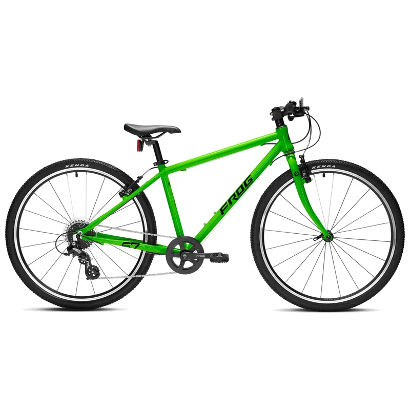 Frog 67 Hybrid Lightweight Kids Bike in Neon Green age 10 - 12 Years