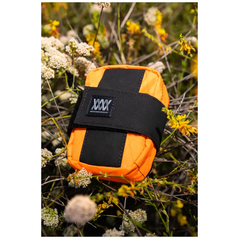 Mission Workshop Mission Seat Pack / Saddle Bag in Orange VX-1