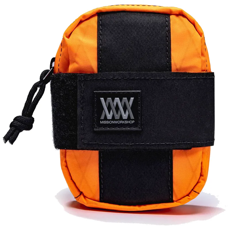 Mission Workshop Mission Seat Pack / Saddle Bag in Orange VX