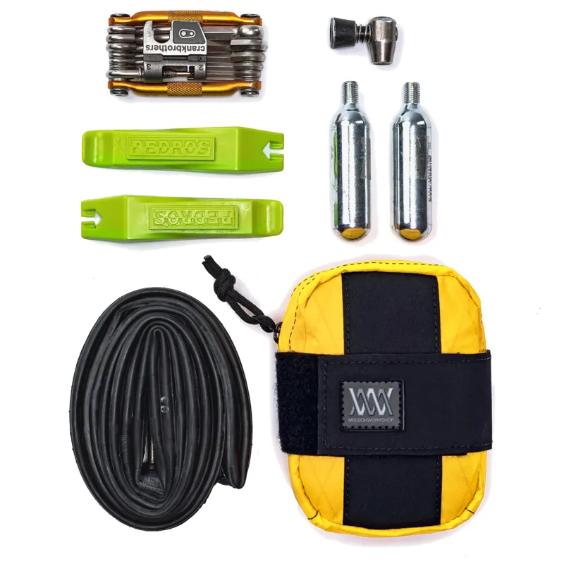 Mission Workshop Mission Seat Pack / Saddle Bag in Grey VX-3