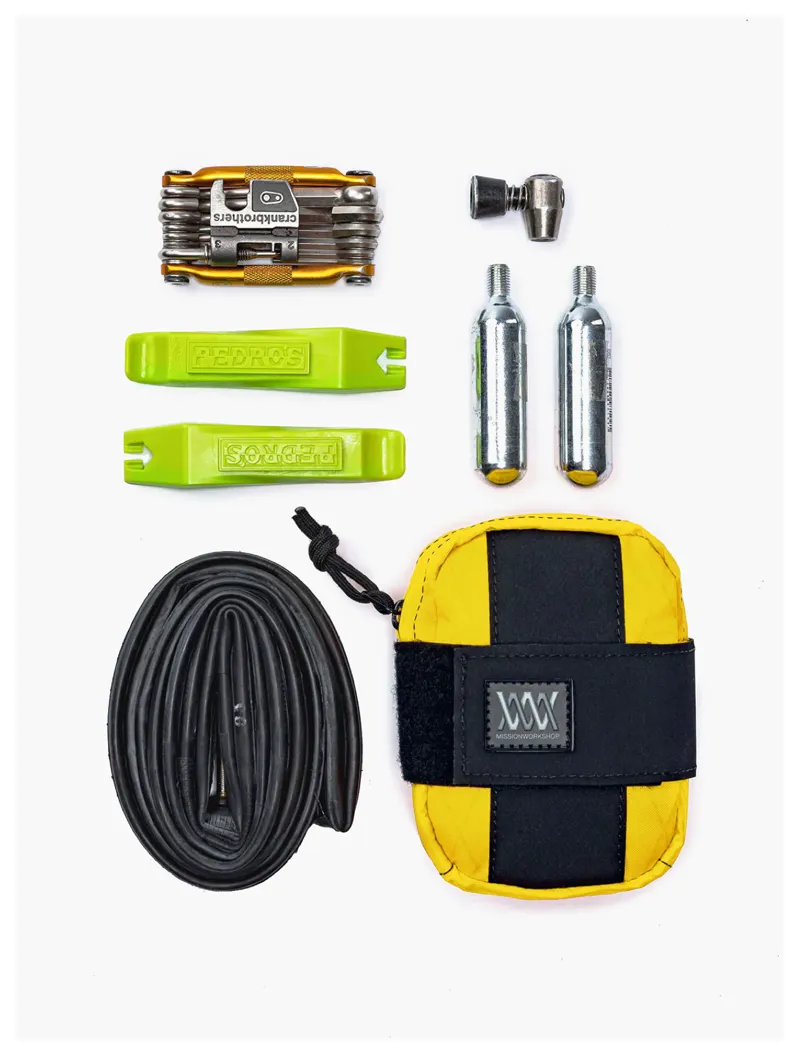 Mission Workshop Saddle Bag - Yellow VX-2