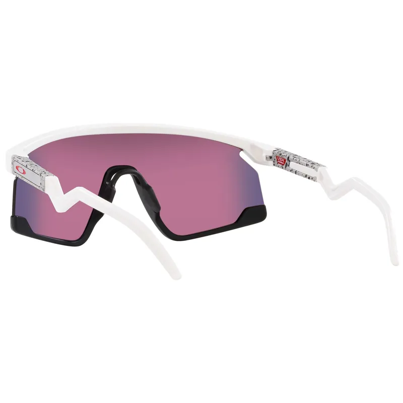 Oakley BXTR - Matte White Frame / Prizm Road Lens-4